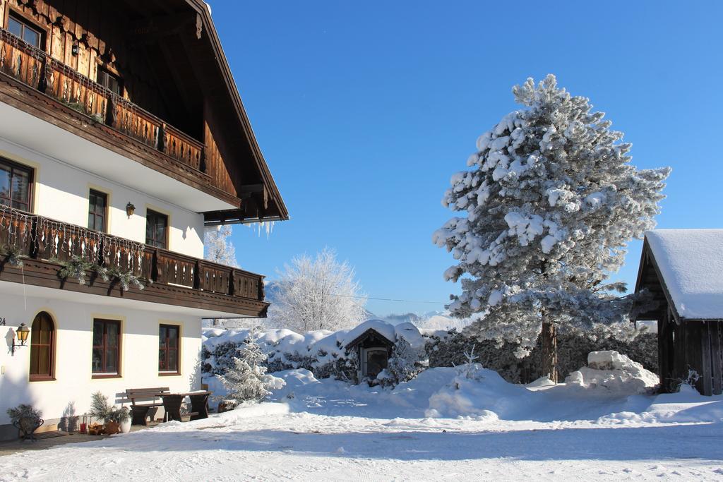 Illighof - Urlaub Am Bauernhof Bed & Breakfast Strobl Exterior photo